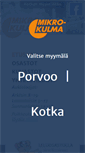 Mobile Screenshot of mikrokulma.fi